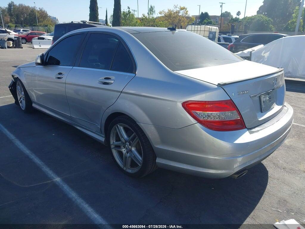 WDDGF54X89R068398 2009 MERCEDES-BENZ C 300 photo no. 3