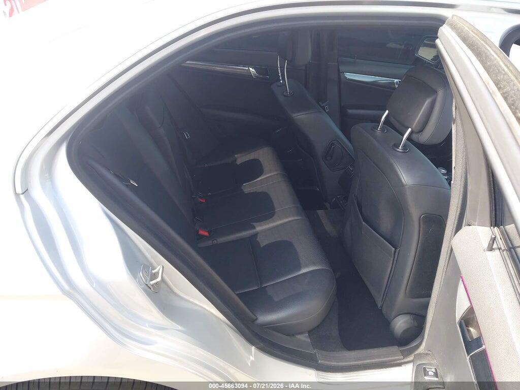 WDDGF54X89R068398 2009 MERCEDES-BENZ C 300 photo no. 8