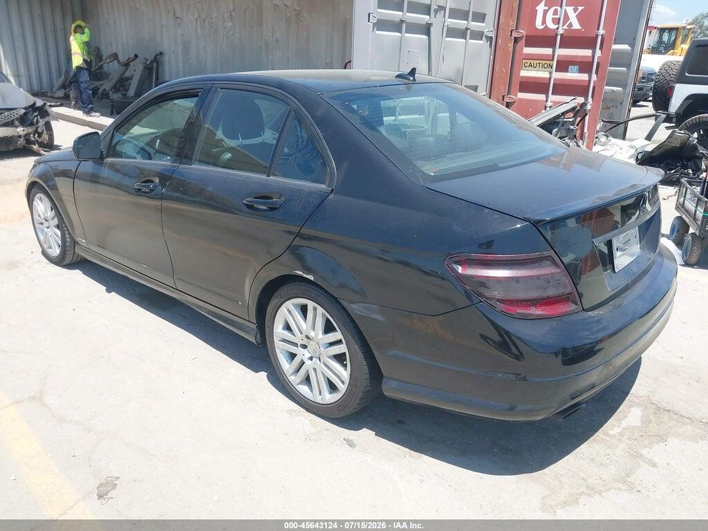 WDDGF54X29F332636 2009 MERCEDES-BENZ C 300 photo no. 3