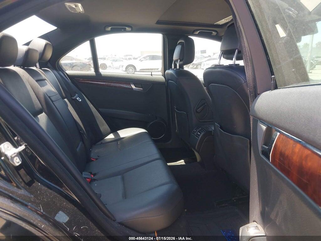 WDDGF54X29F332636 2009 MERCEDES-BENZ C 300 photo no. 8