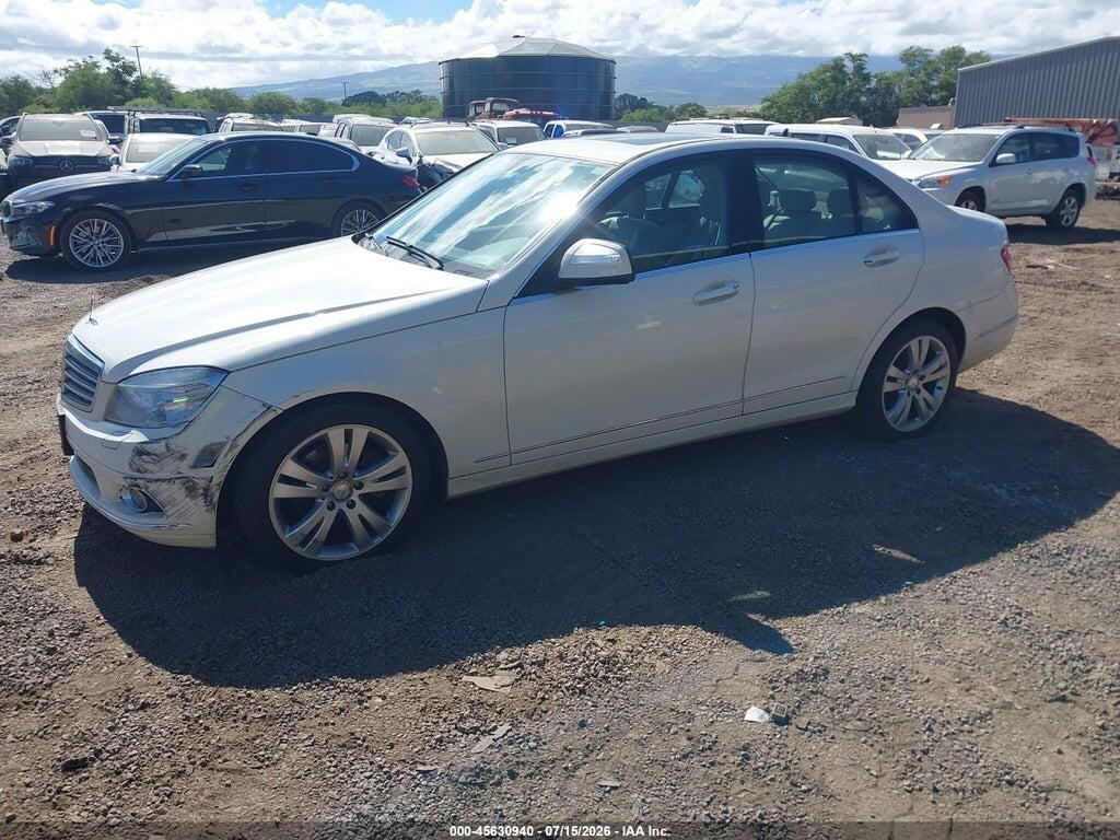 WDDGF54X89F218219 2009 MERCEDES-BENZ C 300 photo no. 2