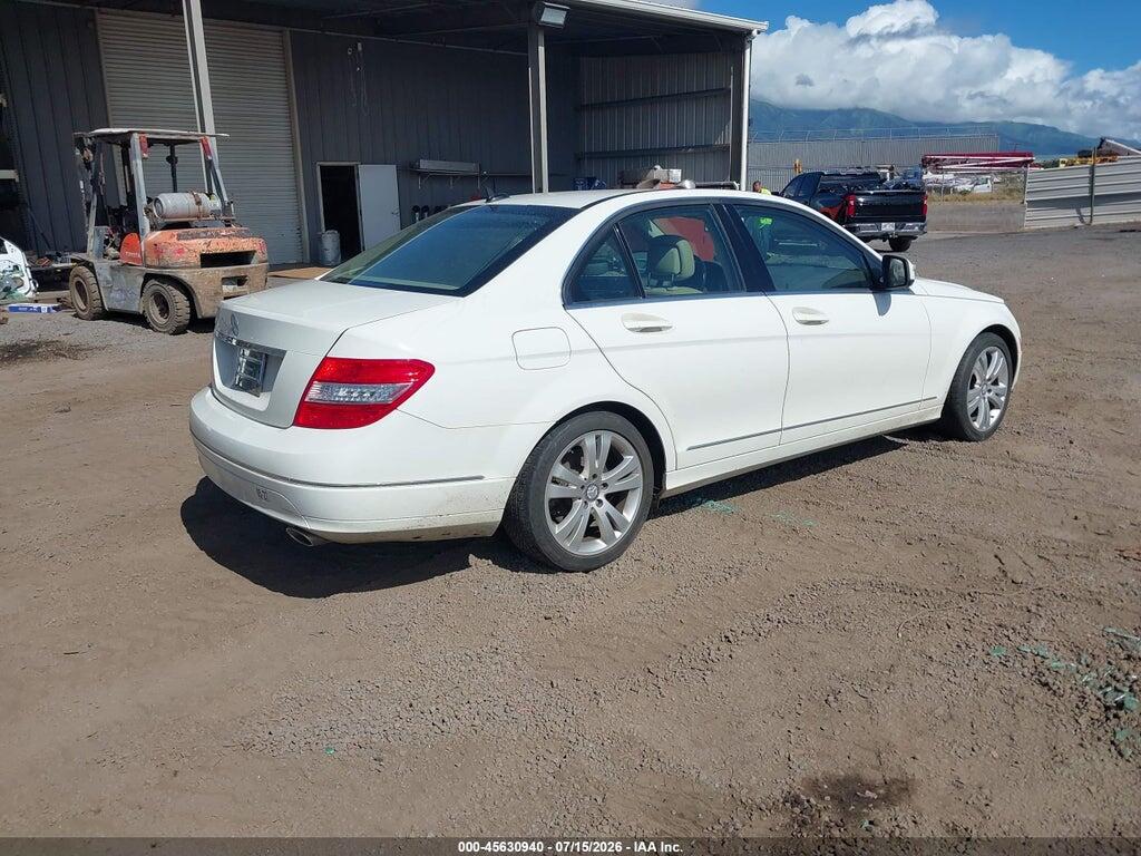 WDDGF54X89F218219 2009 MERCEDES-BENZ C 300 photo no. 4