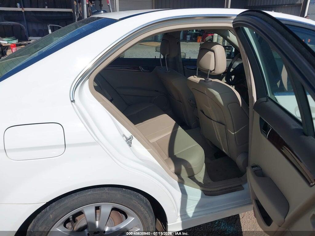 WDDGF54X89F218219 2009 MERCEDES-BENZ C 300 photo no. 8