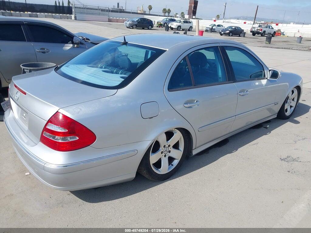 WDBUF70J63A294244 2003 MERCEDES-BENZ E 500 photo no. 4