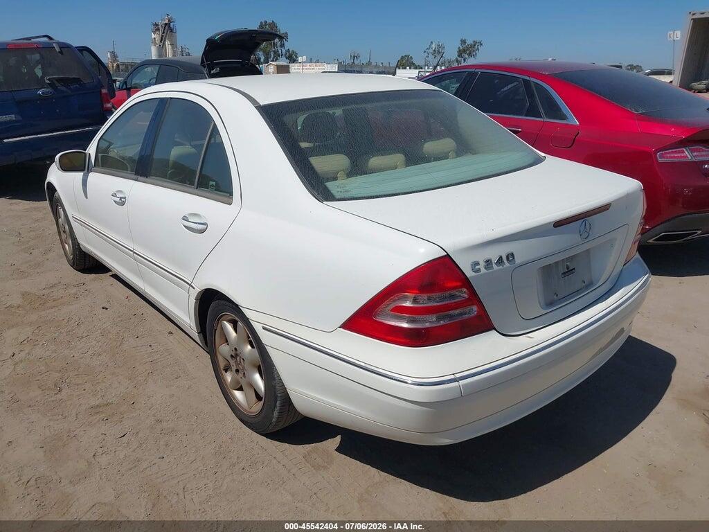 WDBRF61J53E012876 2003 MERCEDES-BENZ C 240 photo no. 3