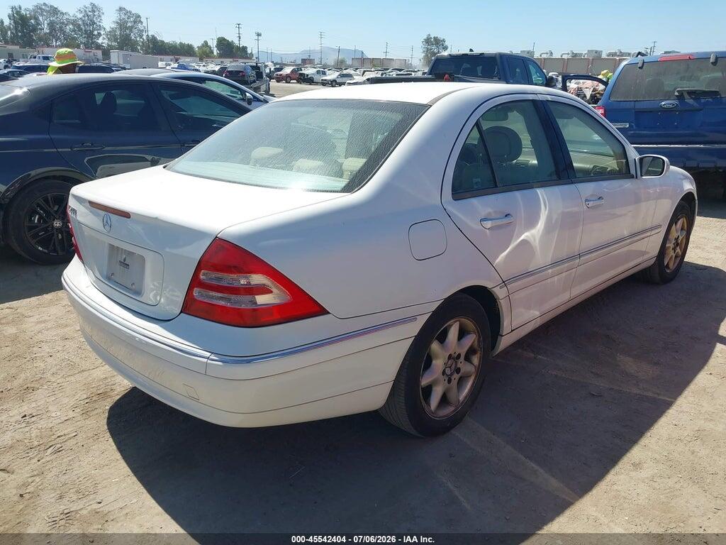 WDBRF61J53E012876 2003 MERCEDES-BENZ C 240 photo no. 4