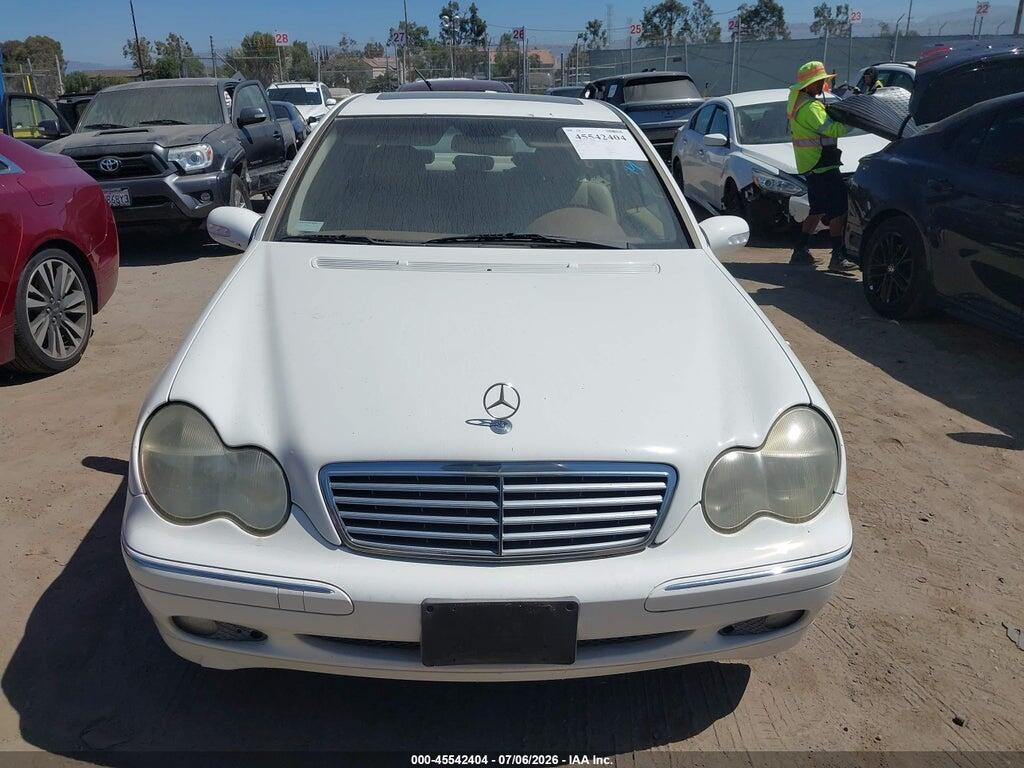 WDBRF61J53E012876 2003 MERCEDES-BENZ C 240 photo no. 6