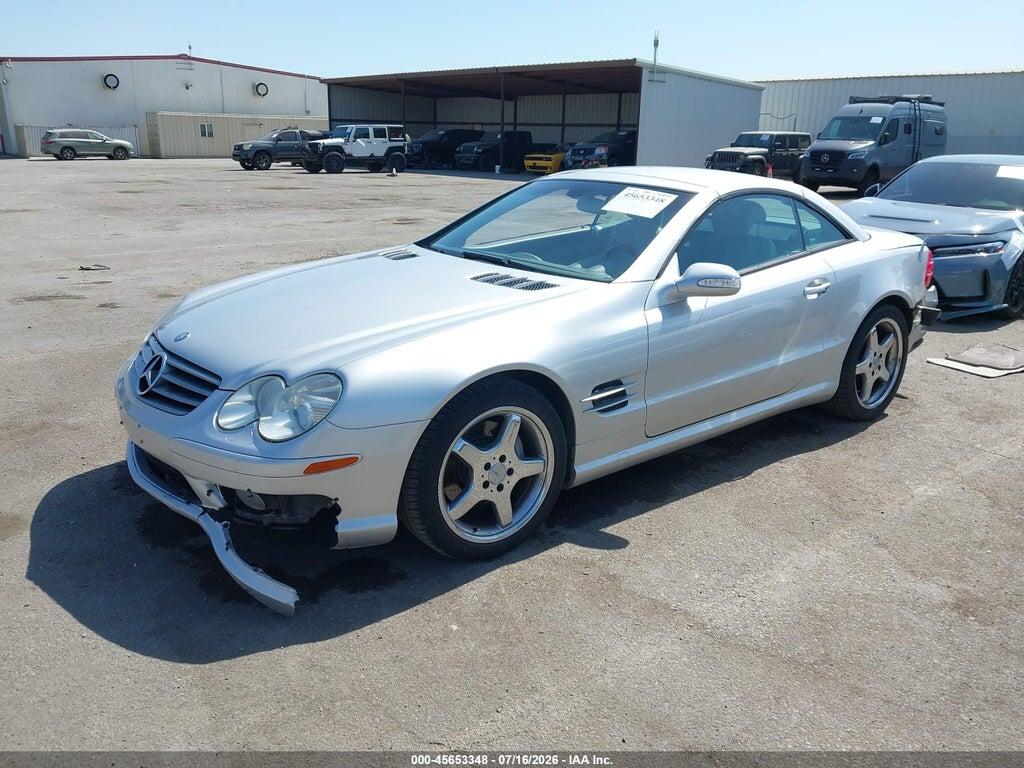 WDBSK75F03F020063 2003 MERCEDES-BENZ SL 500 photo no. 2