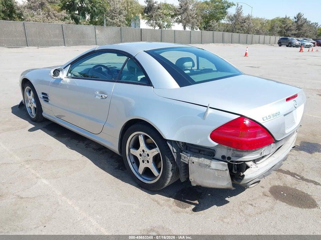 WDBSK75F03F020063 2003 MERCEDES-BENZ SL 500 photo no. 3