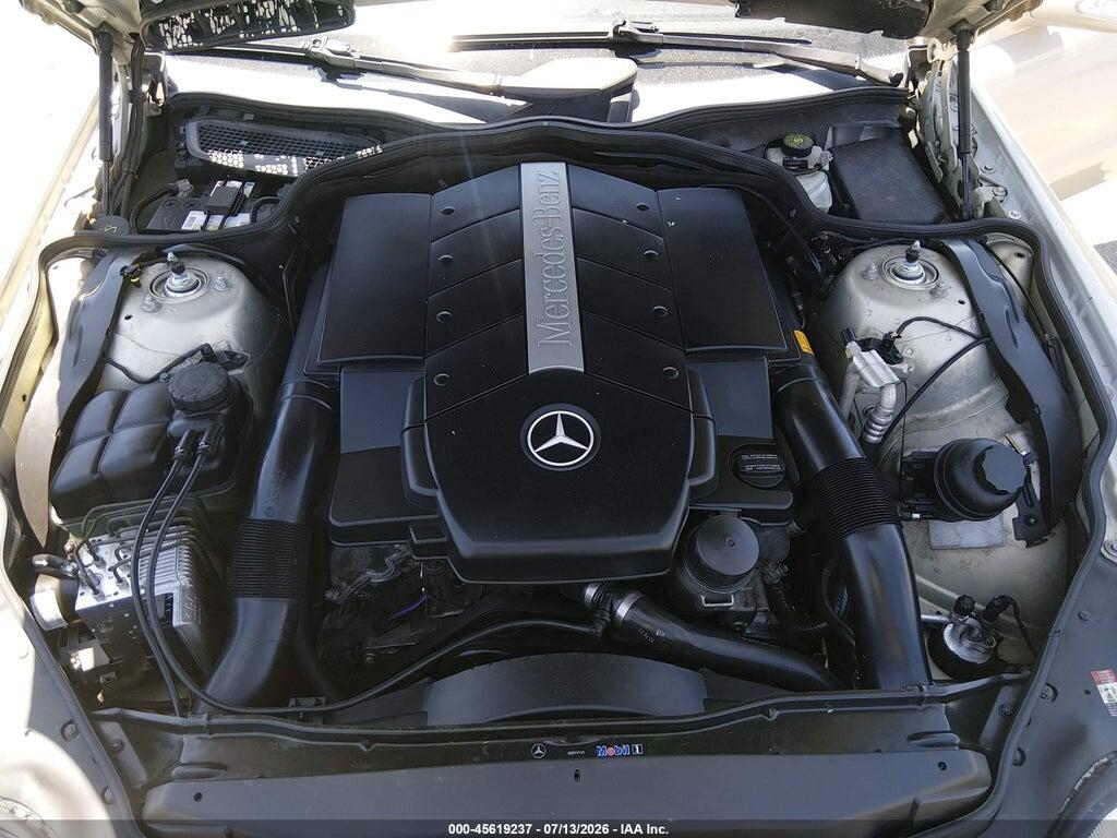 WDBSK75F53F009897 2003 MERCEDES-BENZ SL 500 photo no. 10