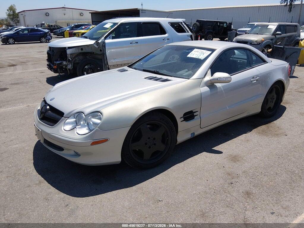 WDBSK75F53F009897 2003 MERCEDES-BENZ SL 500 photo no. 2