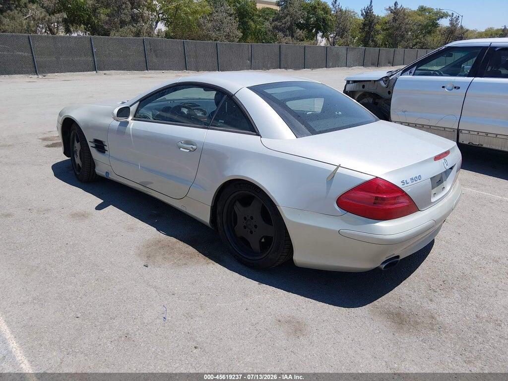 WDBSK75F53F009897 2003 MERCEDES-BENZ SL 500 photo no. 3