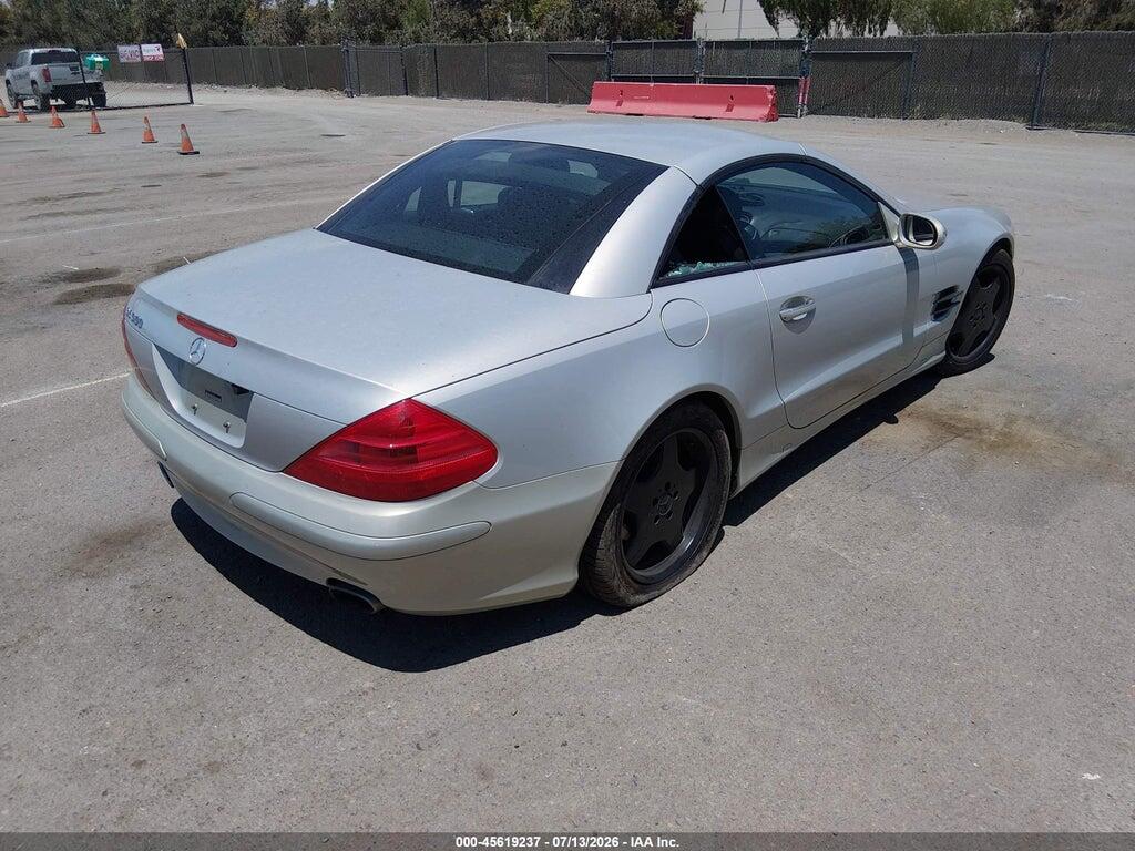 WDBSK75F53F009897 2003 MERCEDES-BENZ SL 500 photo no. 4
