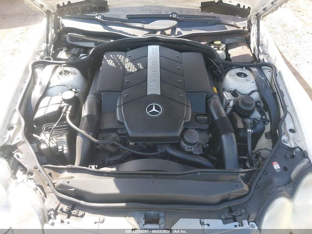 WDBSK75F23F006648 2003 MERCEDES-BENZ SL 500 photo no. 10
