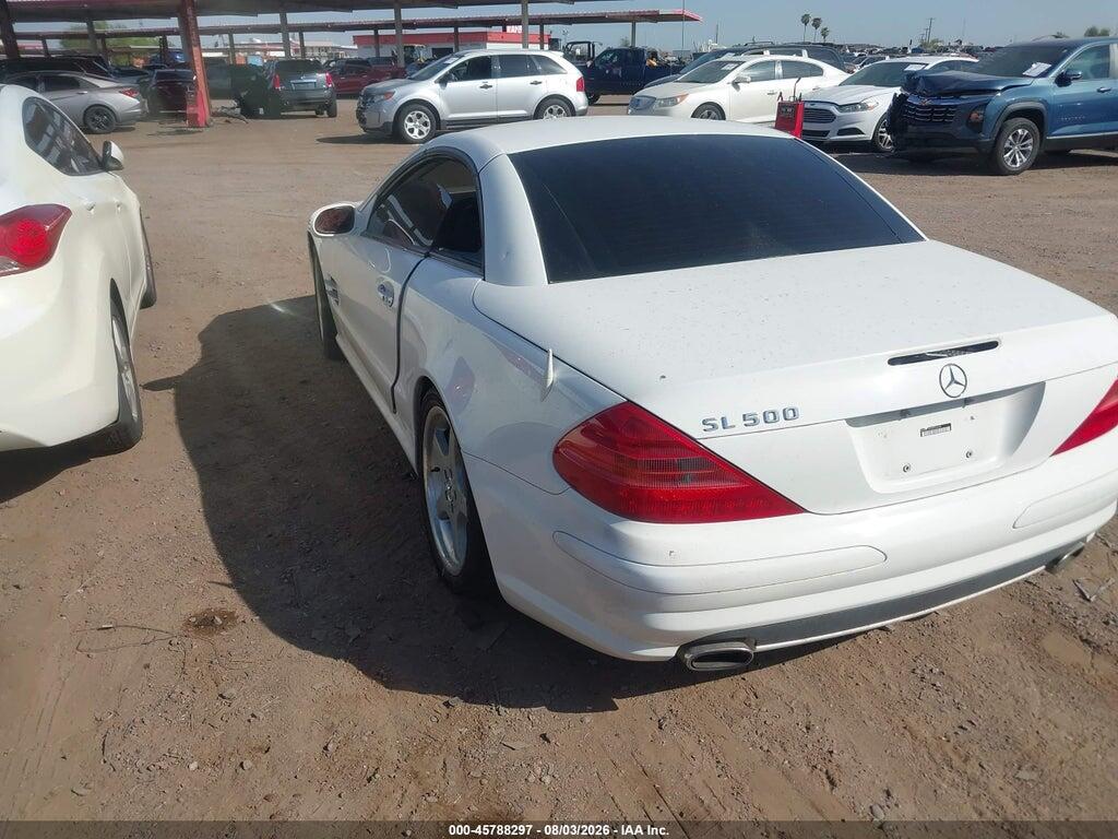 WDBSK75F23F006648 2003 MERCEDES-BENZ SL 500 photo no. 3