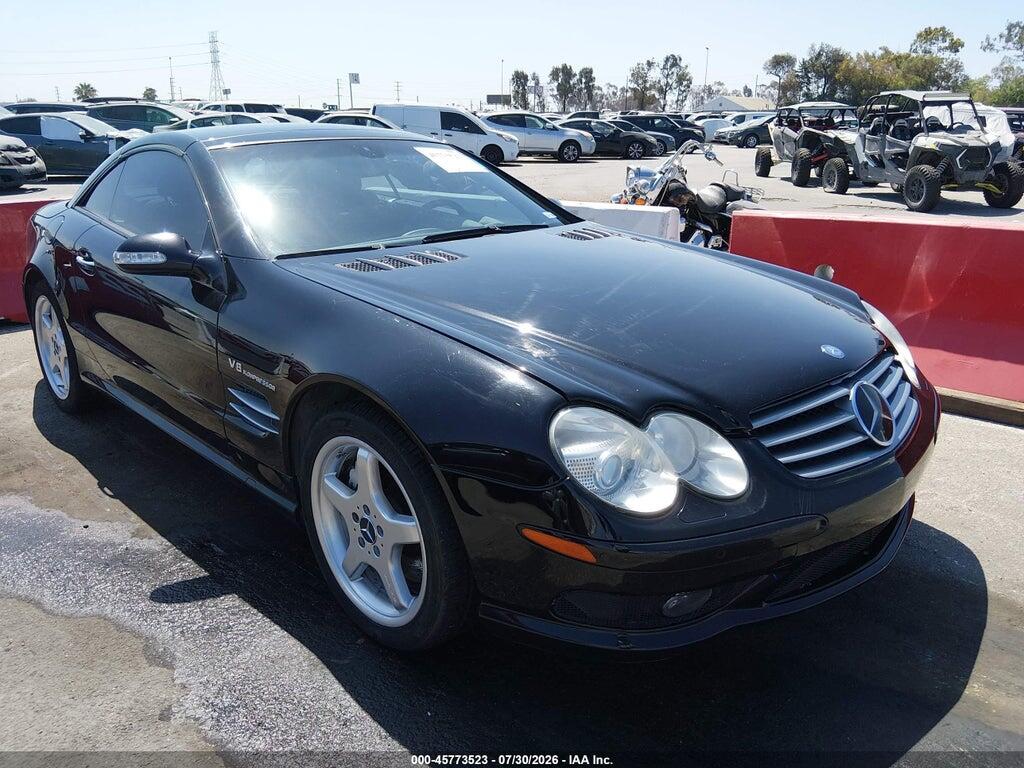 2003 MERCEDES-BENZ SL 55 AMG WDBSK74F83F056214