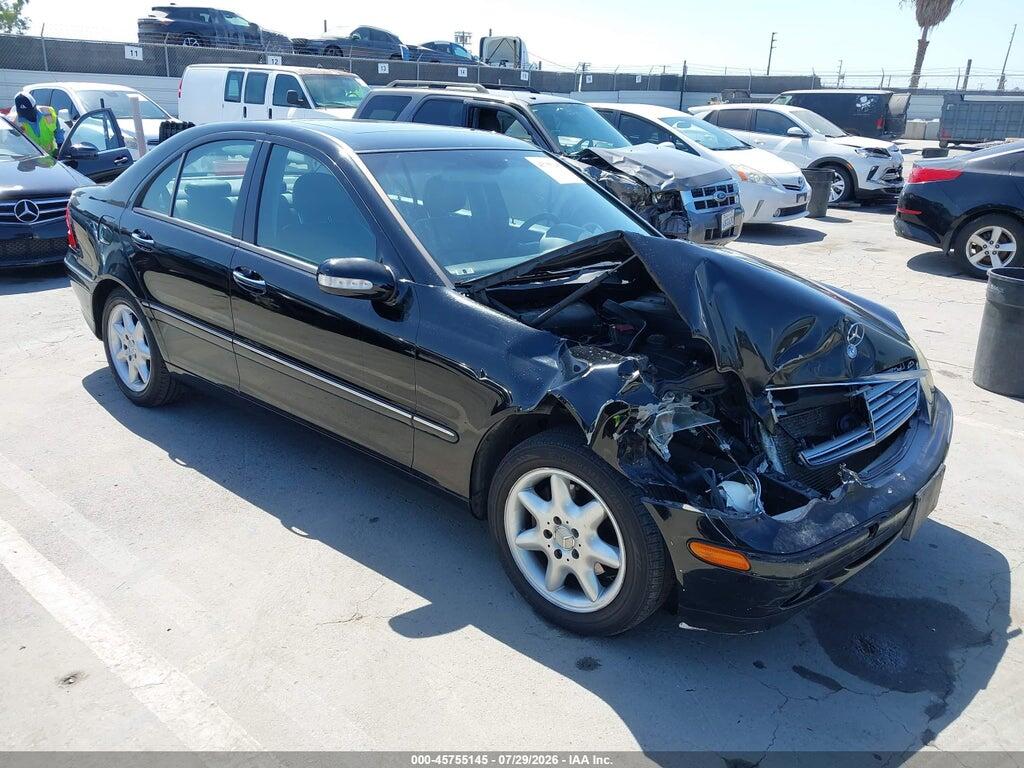 WDBRF61J03F376178 2003 MERCEDES-BENZ C 240 photo no. 1
