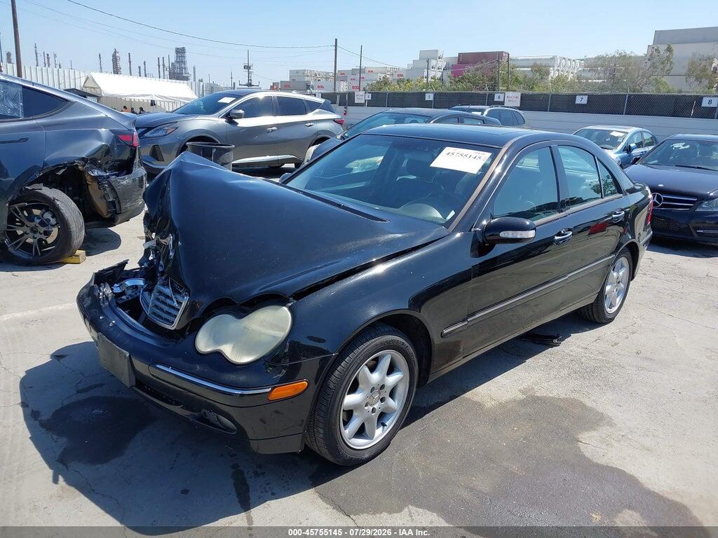 WDBRF61J03F376178 2003 MERCEDES-BENZ C 240 photo no. 2
