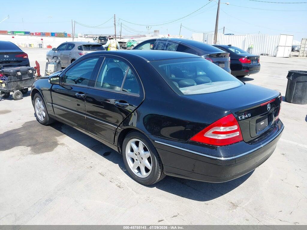 WDBRF61J03F376178 2003 MERCEDES-BENZ C 240 photo no. 3