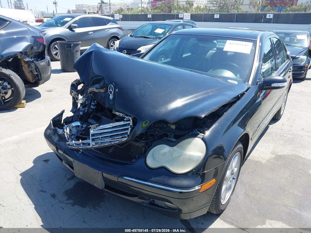 WDBRF61J03F376178 2003 MERCEDES-BENZ C 240 photo no. 6