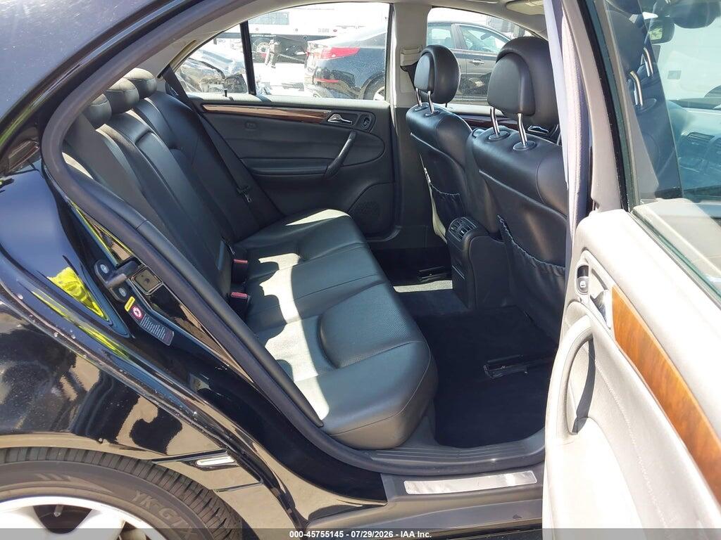 WDBRF61J03F376178 2003 MERCEDES-BENZ C 240 photo no. 8