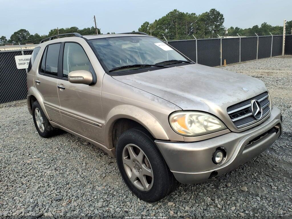 2003 MERCEDES-BENZ ML 500 4JGAB75E23A416167