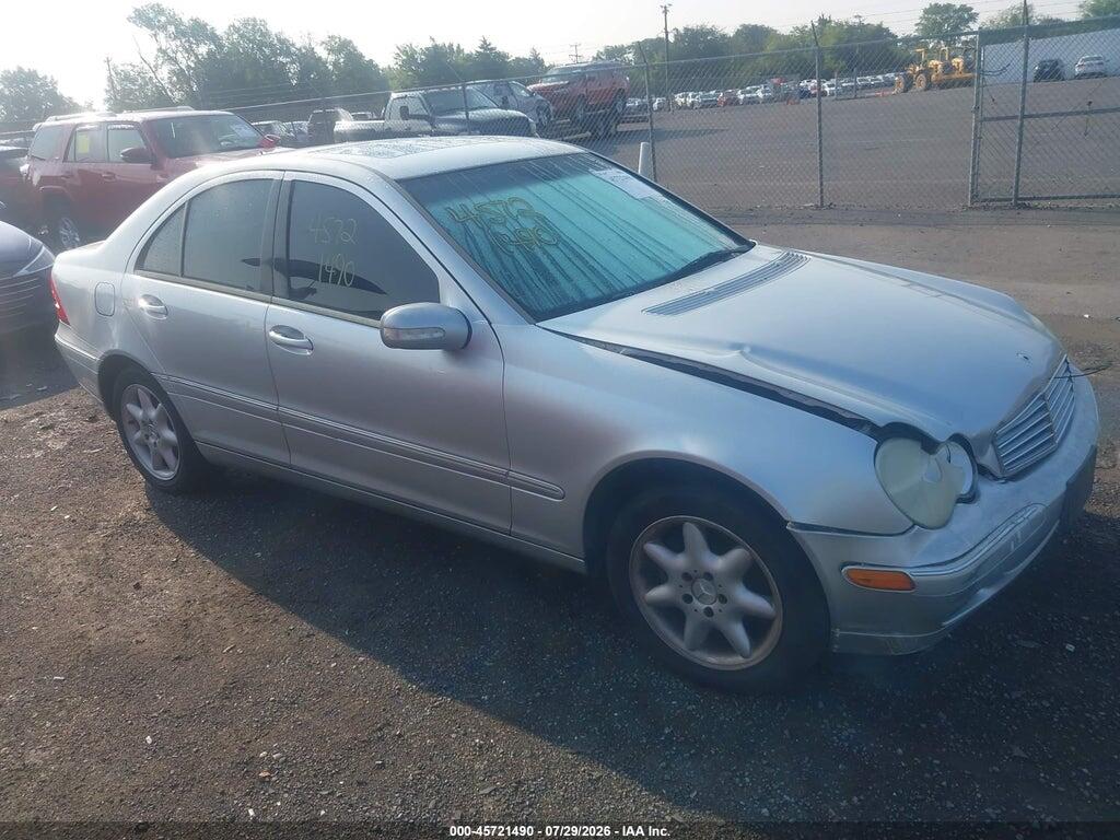 2003 MERCEDES-BENZ C 240 WDBRF61JX3F300791