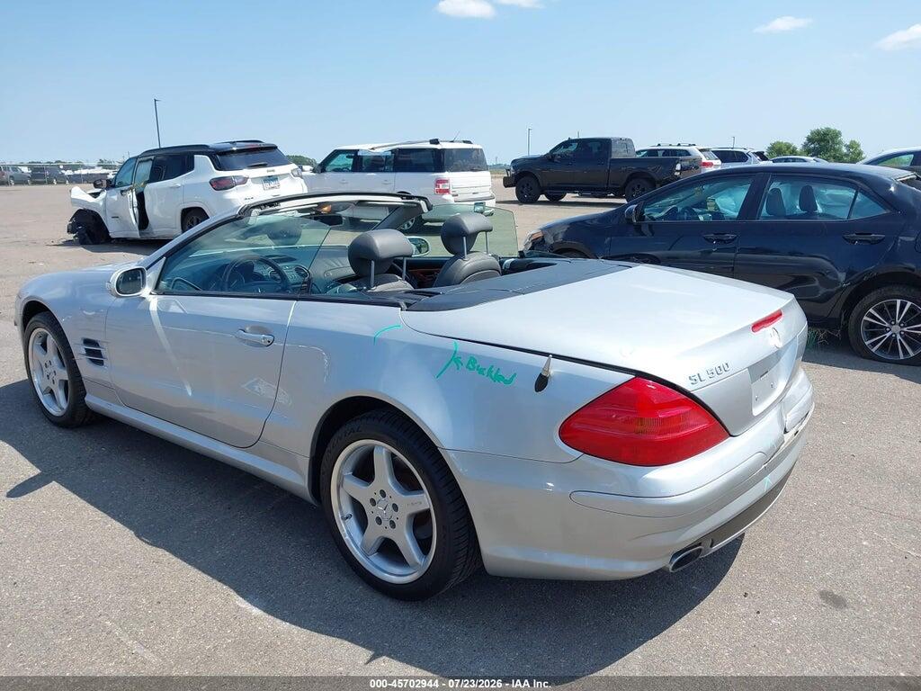 WDBSK75F93F014827 2003 MERCEDES-BENZ SL 500 photo no. 3