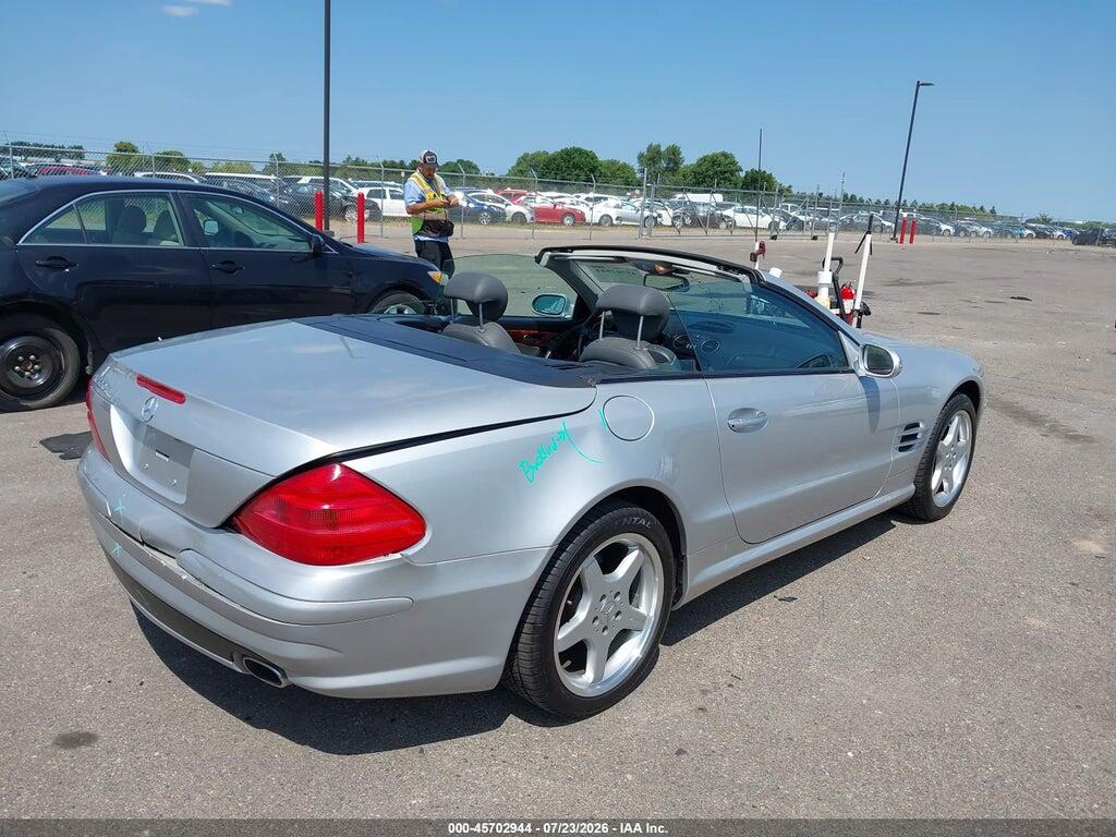 WDBSK75F93F014827 2003 MERCEDES-BENZ SL 500 photo no. 4