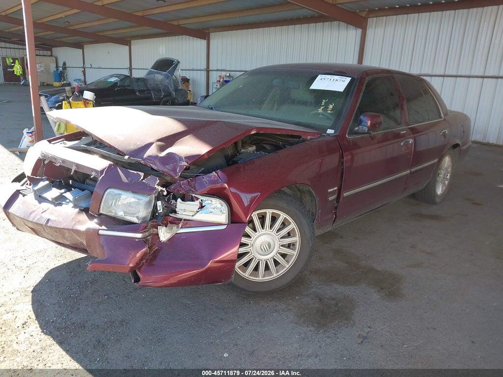2MEHM75V89X622976 2009 MERCURY GRAND MARQUIS photo no. 2