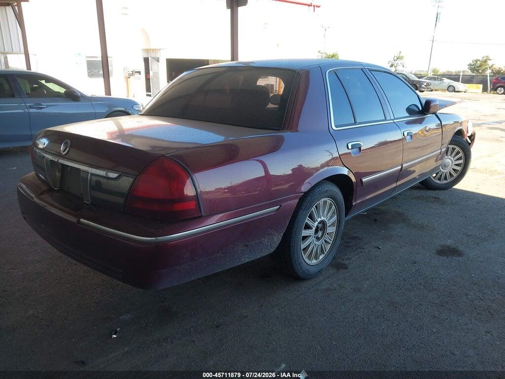 2MEHM75V89X622976 2009 MERCURY GRAND MARQUIS photo no. 4