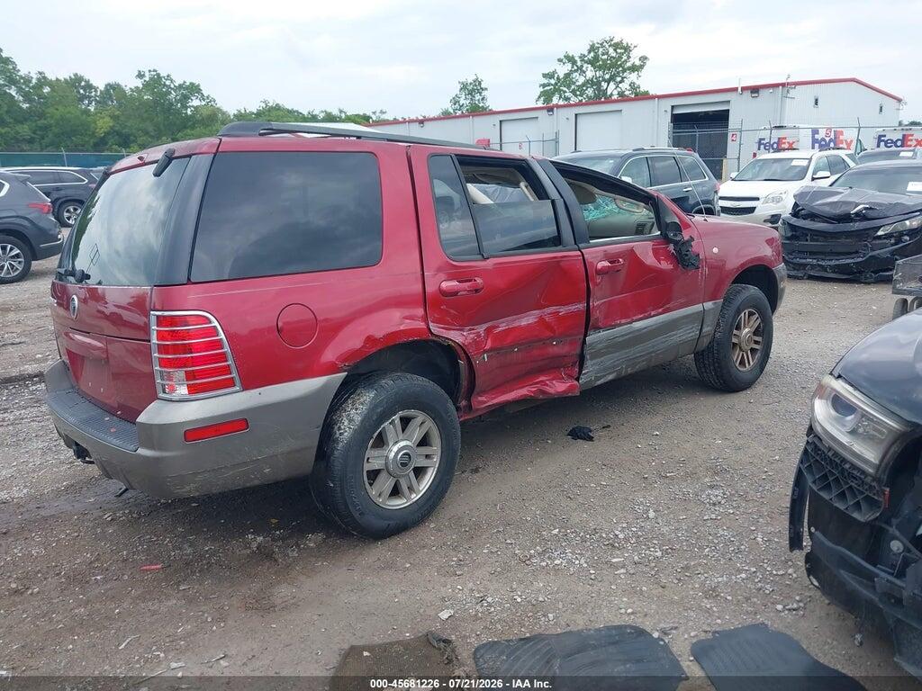 4M2ZU66K33UJ09745 2003 MERCURY MOUNTAINEER photo no. 4