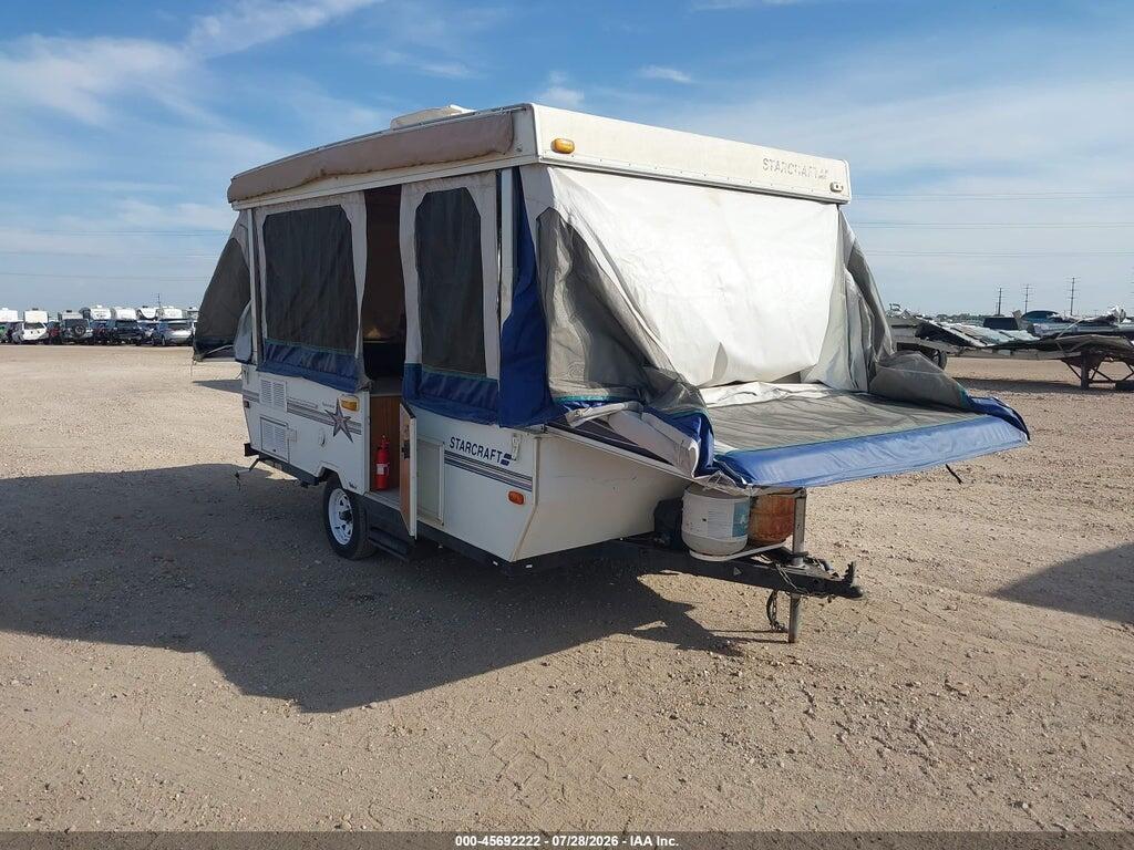 1SAAS01E2W1AE6546 1998 STARCRAFT 13' POPUP TRAILER photo no. 1