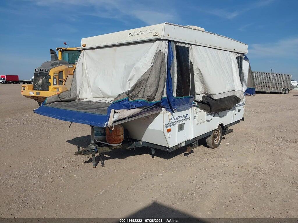 1SAAS01E2W1AE6546 1998 STARCRAFT 13' POPUP TRAILER photo no. 2
