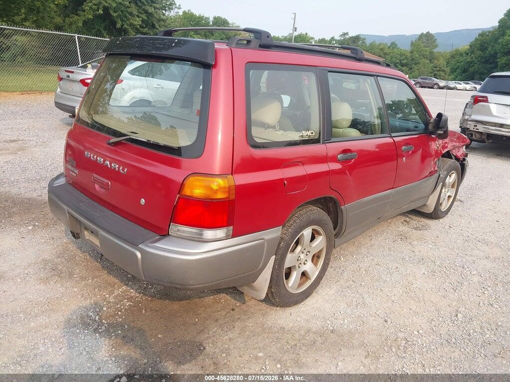 JF1SF6555WH763565 1998 SUBARU FORESTER photo no. 4