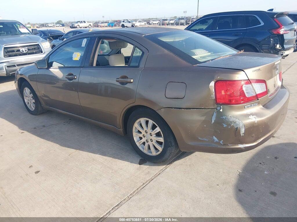 4A3AB36F79E018083 2009 MITSUBISHI GALANT photo no. 3
