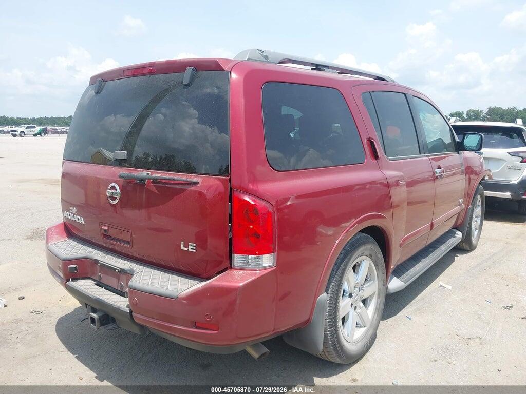 5N1BA08D09N614233 2009 NISSAN ARMADA photo no. 4
