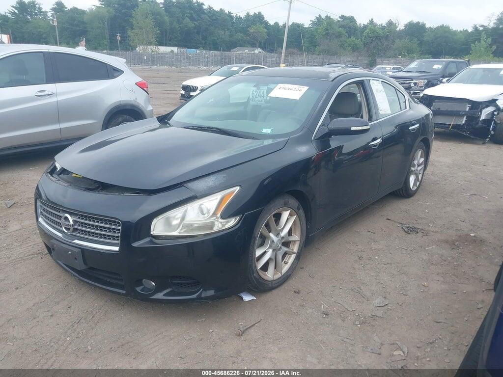 1N4AA51E69C834588 2009 NISSAN MAXIMA photo no. 2
