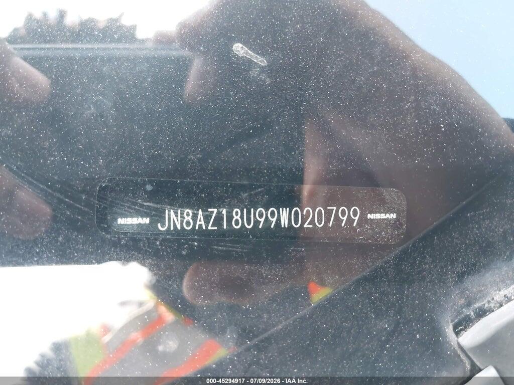 JN8AZ18U99W020799 2009 NISSAN MURANO photo no. 9