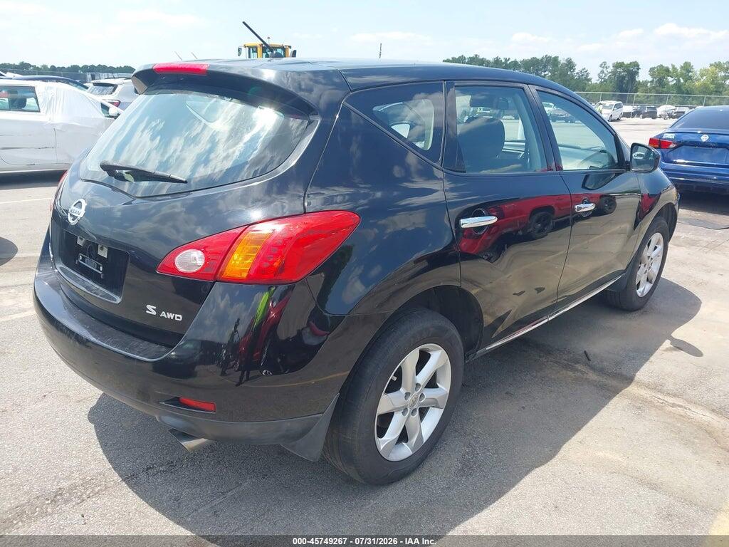 JN8AZ18W99W206957 2009 NISSAN MURANO photo no. 4