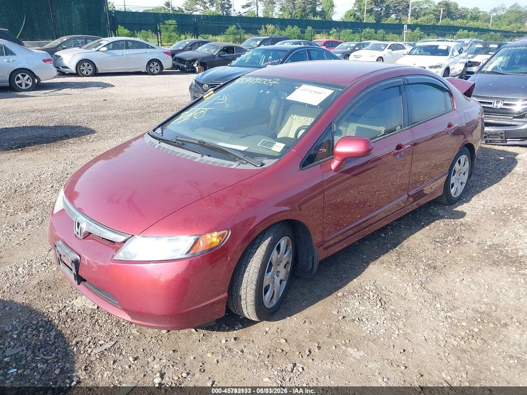 1HGFA16536L145395 2006 HONDA CIVIC photo no. 2