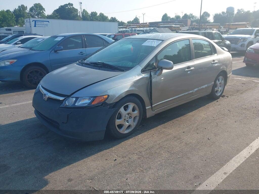 1HGFA16576L058339 2006 HONDA CIVIC photo no. 2