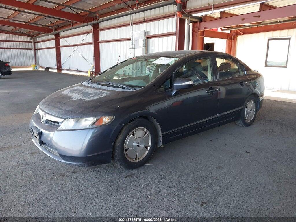 JHMFA362X6S009429 2006 HONDA CIVIC HYBRID photo no. 2