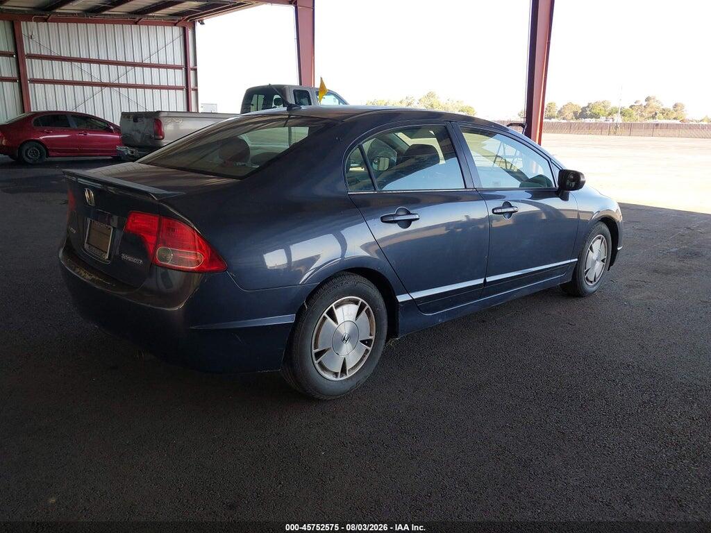 JHMFA362X6S009429 2006 HONDA CIVIC HYBRID photo no. 4