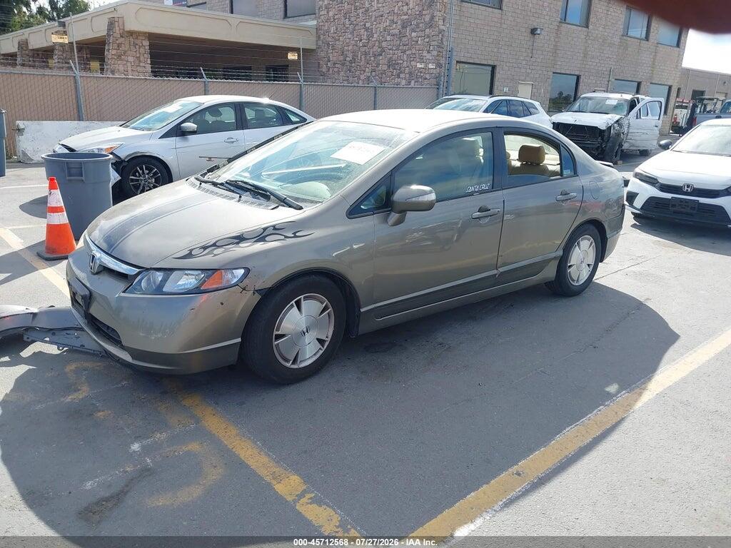 JHMFA36266S008441 2006 HONDA CIVIC HYBRID photo no. 2