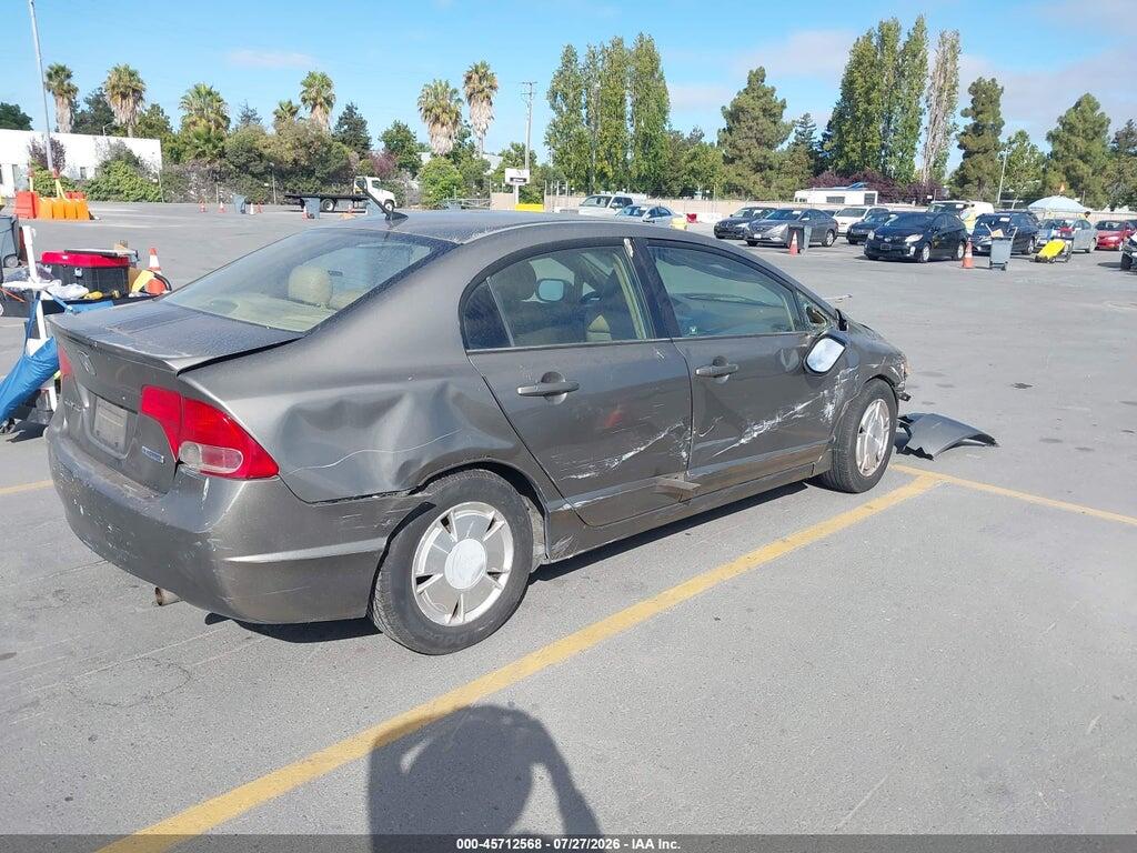 JHMFA36266S008441 2006 HONDA CIVIC HYBRID photo no. 4