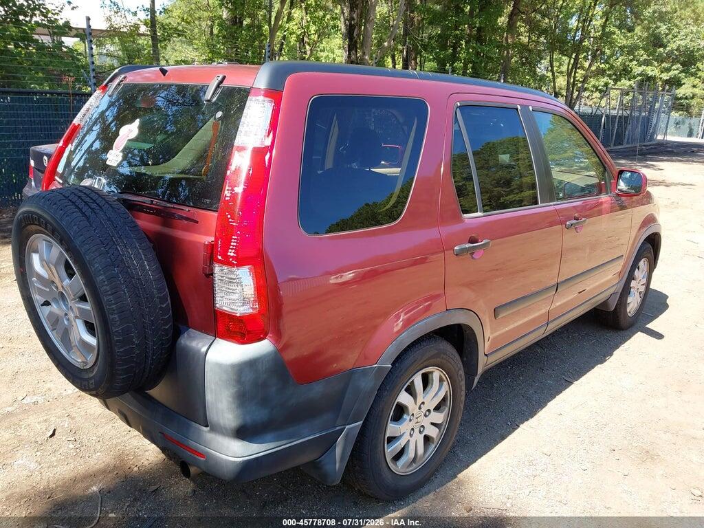 JHLRD78856C015828 2006 HONDA CR-V photo no. 4