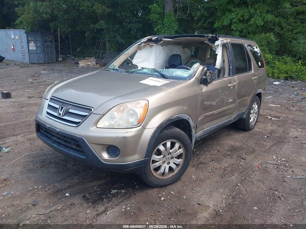 JHLRD78906C039074 2006 HONDA CR-V photo no. 2