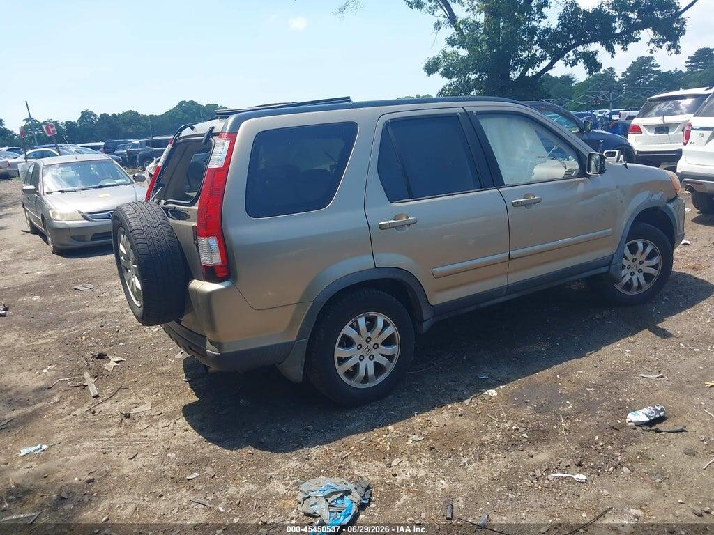 JHLRD78906C039074 2006 HONDA CR-V photo no. 4