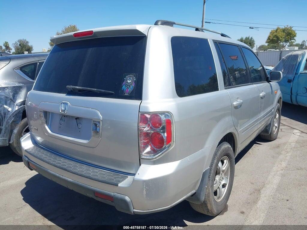 5FNYF28526B000296 2006 HONDA PILOT photo no. 4